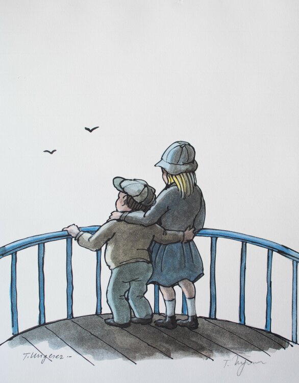 Tomi Ungerer - La passerelle dAzur - o. J. - Offsetlithografie