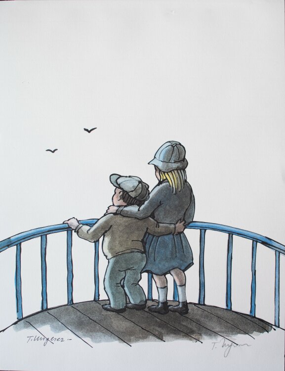 Tomi Ungerer - La passerelle dAzur - o. J. - Offsetlithografie