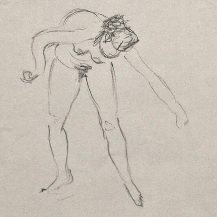 Max Schwimmer - Frauenakt, Studie - 1935 -...