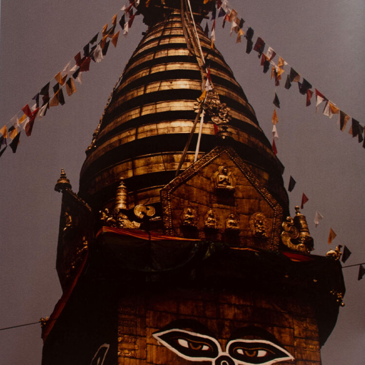 unbekannt - Swayambhu Stupa Kathmandu - 1989 - Fotografie