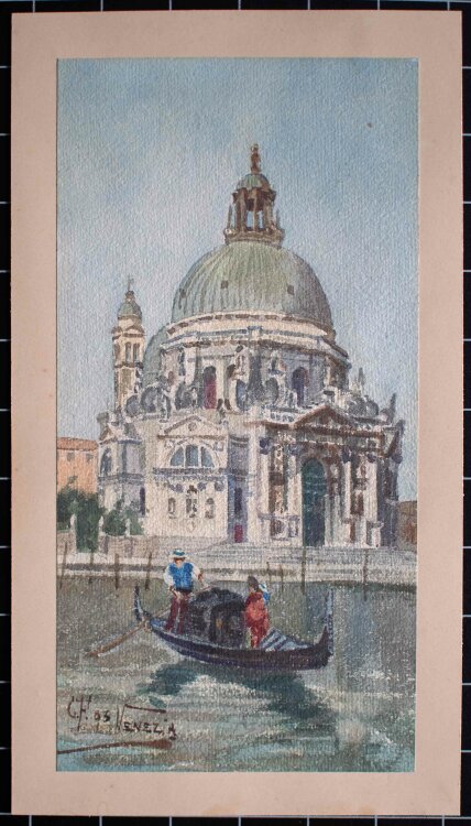 unbekannt - Venedig, Santa Maria della Salute - 1893 -...