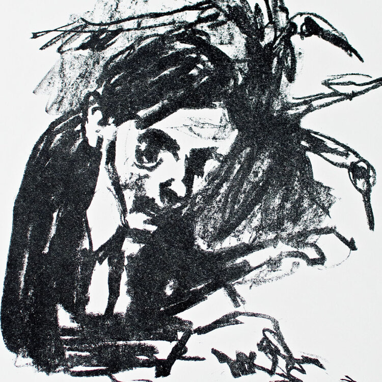 Hans Fronius - Bruno Schulz - 1969 - Lithografie