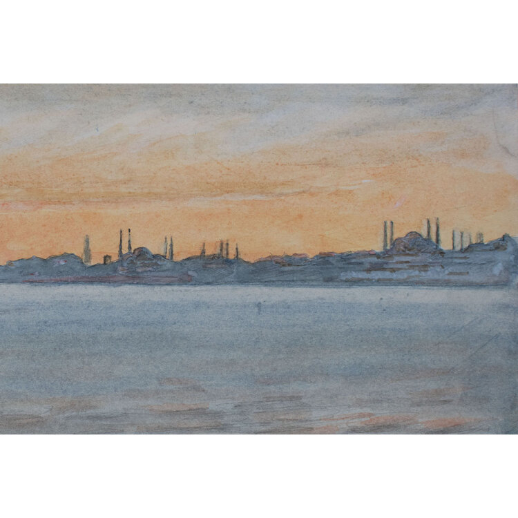 unbekannt - Konstantinopel - undatiert - Aquarell