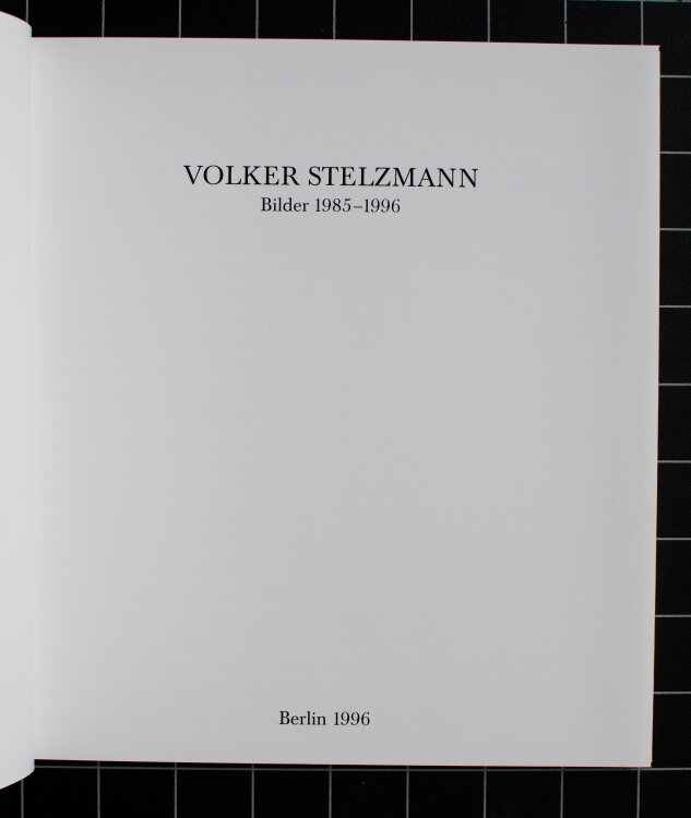 Volker Stelzmann - Bilder 1985-1996 - 1996 - Druck