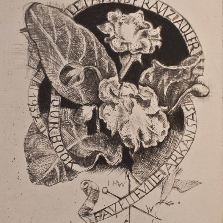 Irene Hölzer-Weineck - Exlibris Franz Adler -...