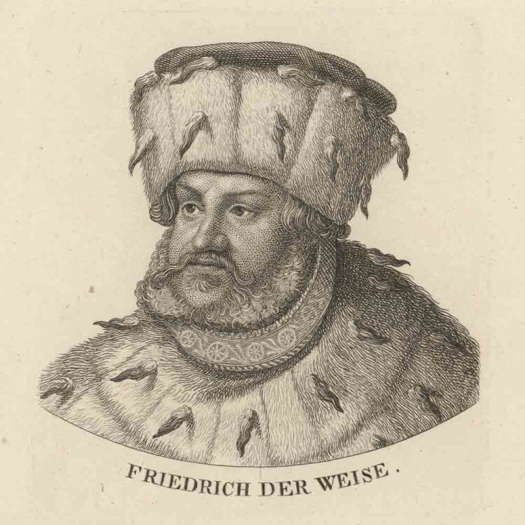 Ernst Riepenhausen - Friedrich der Weise - undatiert -...