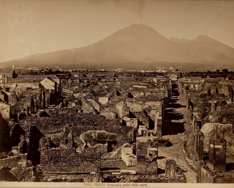 Giacomo Brogi - Ruinen, Pompeji - Fotografie - 19. Jh.