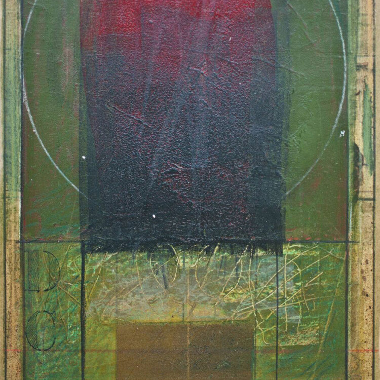 Anton Paul Kammerer - ohne Titel - 1984 - Linoldruck