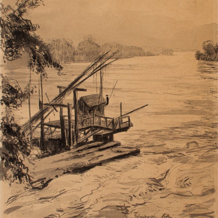 Fritz Wucherer - Rheinfelden - undatiert - Lithografie