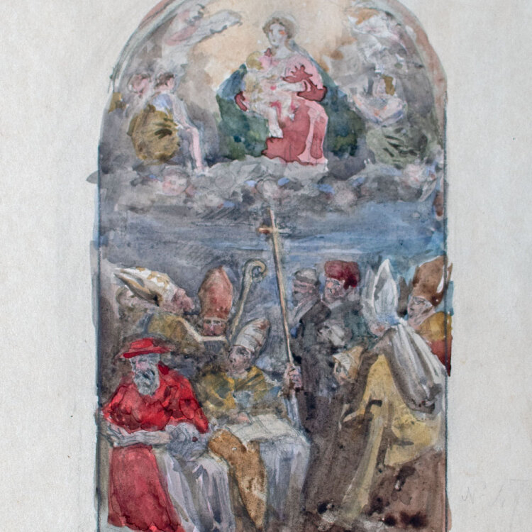 nach Ippolito Scarsella genannt Scarsellino - Madonna mit...