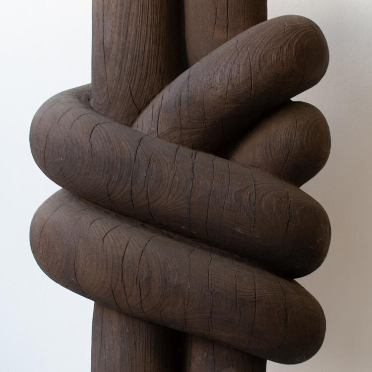 Friedemann Lenk - Knoten - 1989 - Holz