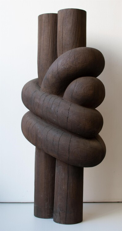 Friedemann Lenk - Knoten - 1989 - Holz