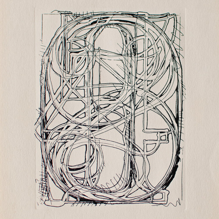 Jasper Johns - 0 through 9 - 1977 - Radierung