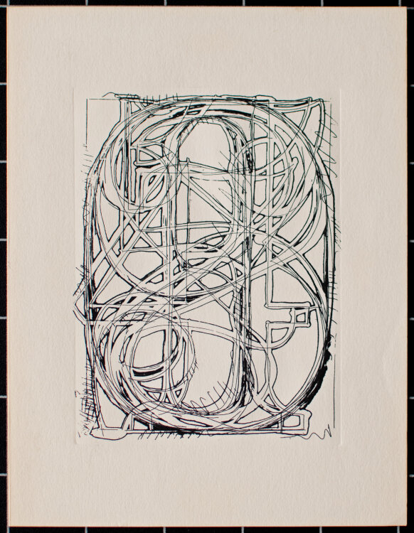 Jasper Johns - 0 through 9 - 1977 - Radierung