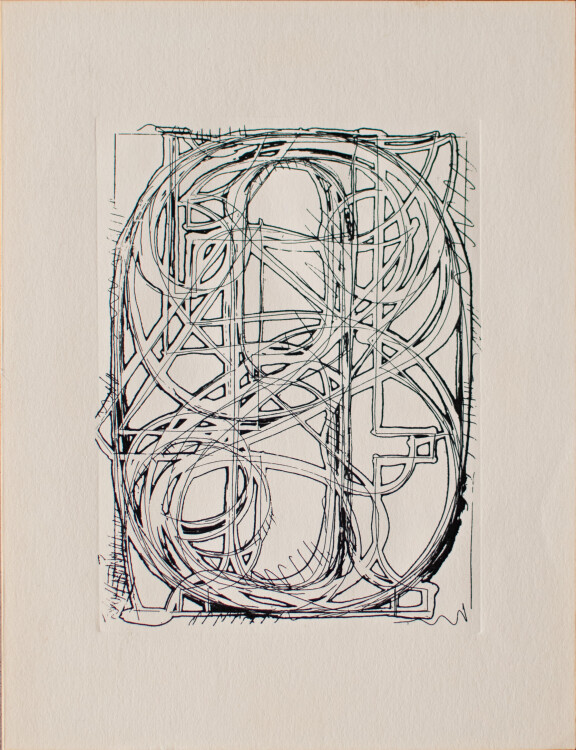 Jasper Johns - 0 through 9 - 1977 - Radierung