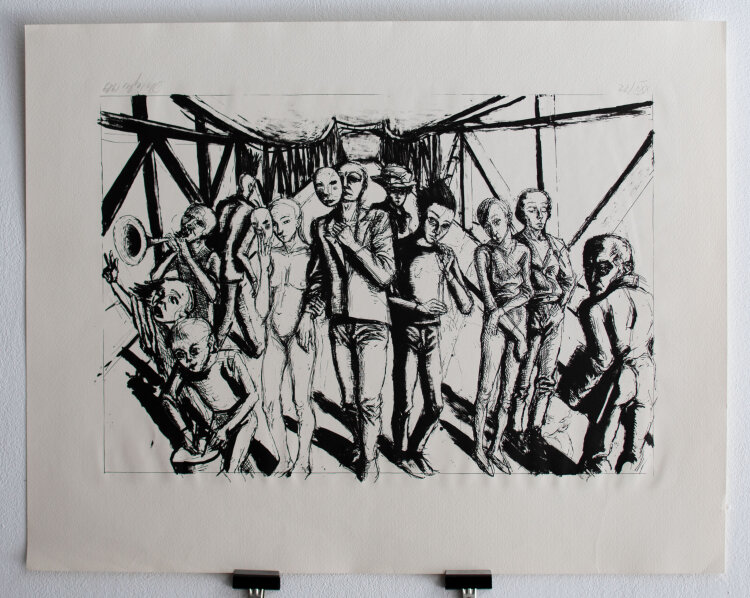 Doris Ziegler - Große Passage - 1989 - Lithografie