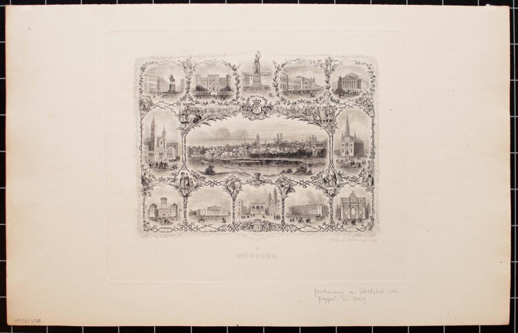 Johann Gabriel Friedrich Poppel - München I - 1840 - Stahlstich