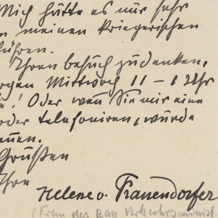 Helene von Frauenhofer-Mühlenthaler - Karte - 24.08.1915