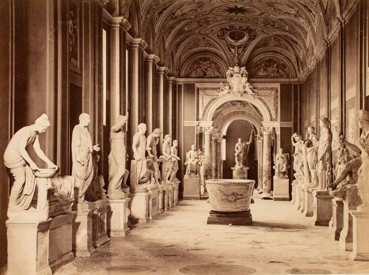 Unbekannter Künstler - Skulpturengalerie, Vatikan - Fotografie - o. J.