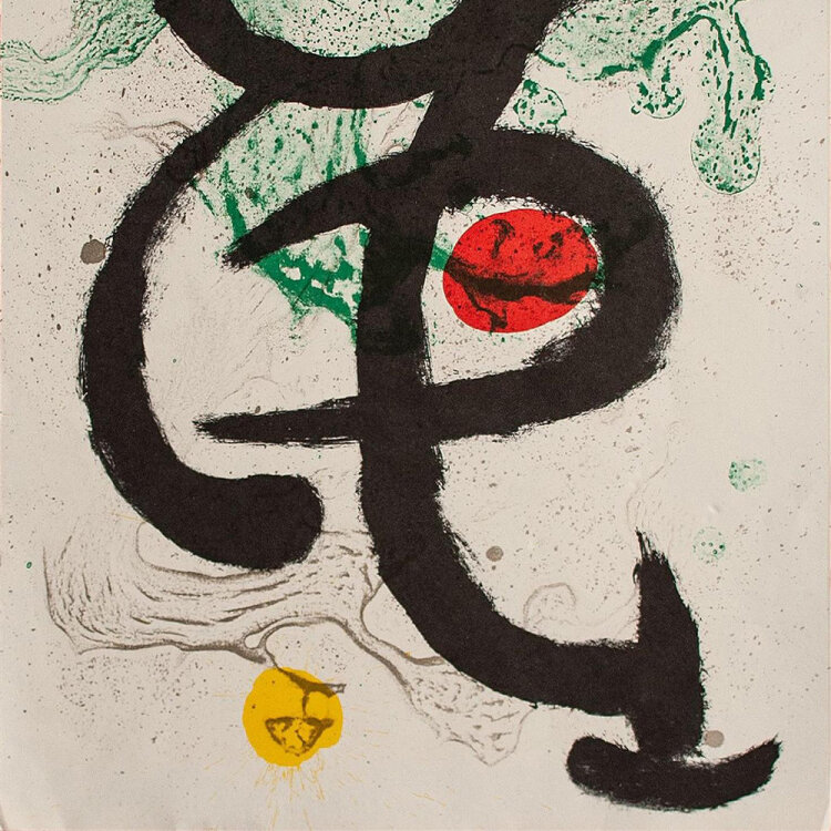 Joan Miró - Dans Barbare - 1944 - Lithografie