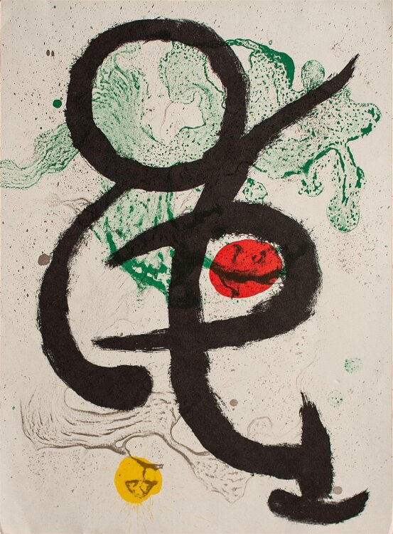 Joan Miró - Dans Barbare - 1944 - Lithografie