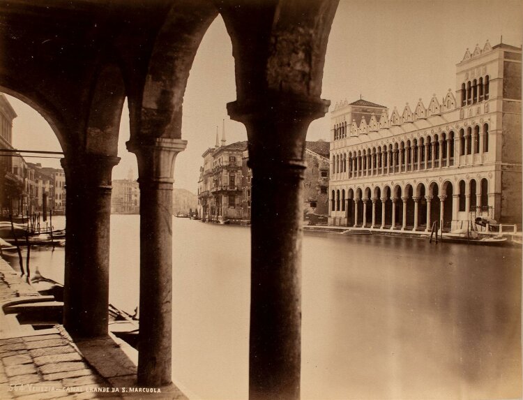 Giovanni Battista Brusa - Canal Grande, Venedig - o.J. - Fotografie