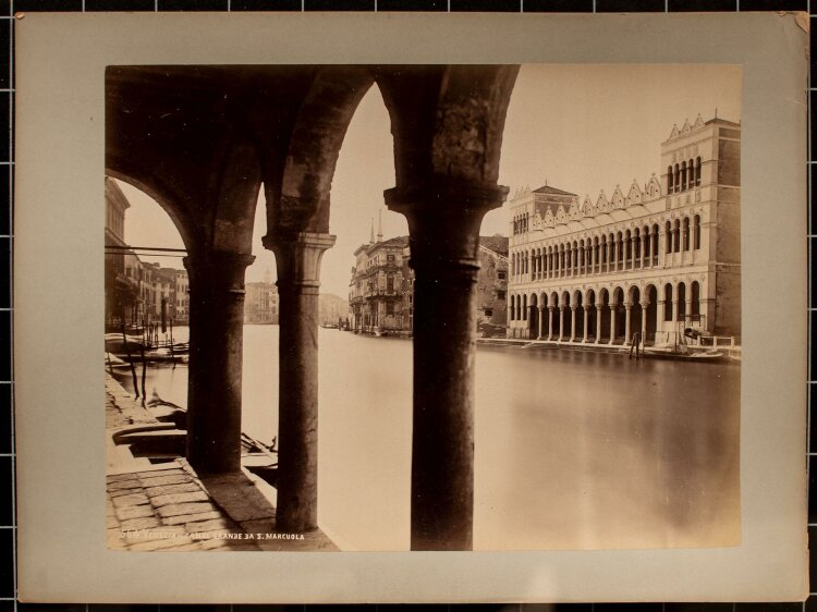 Giovanni Battista Brusa - Canal Grande, Venedig - o.J. - Fotografie