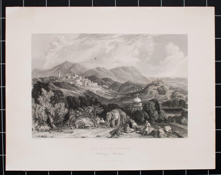 W. J. Cooke nach Stanfield - The City of Nahun, Himalaya Mountains - undatiert - Stahlstich