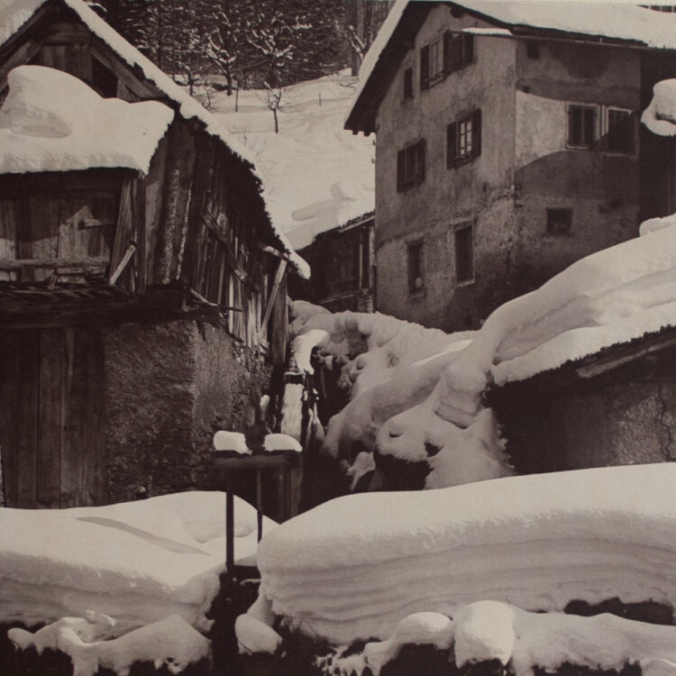 unbekannt - Winter in den Bergen - undatiert -...