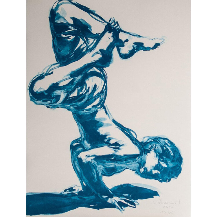 Martin Stommel - Breakdancer - 2014 - Lithografie