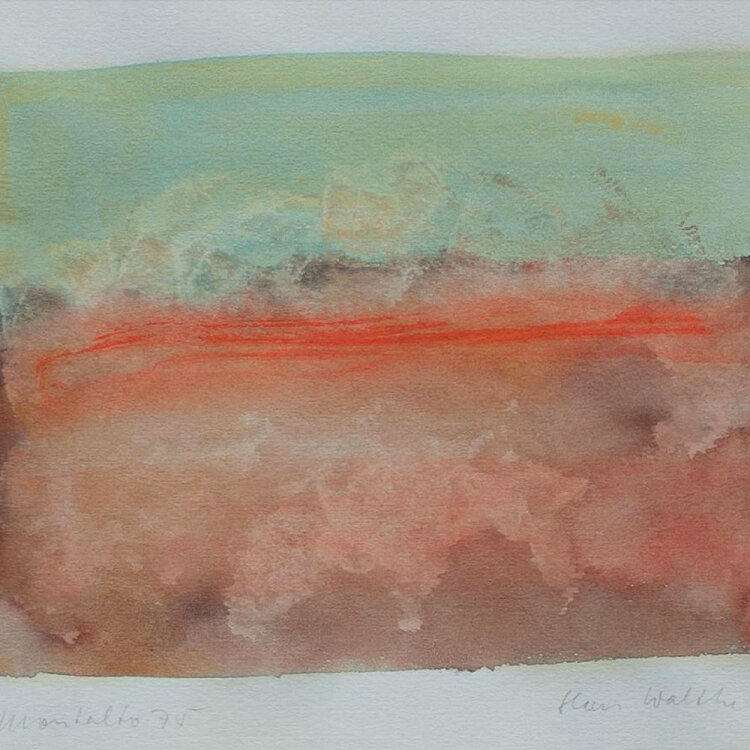 Hans Walther - Montalto - 1975 - Aquarell