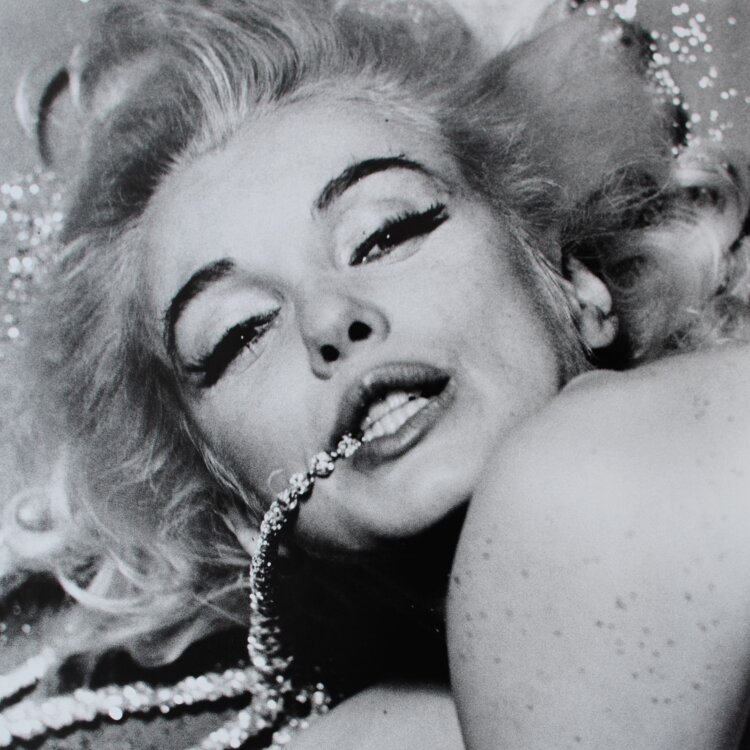 Bert Stern - Marilyn Monroe with Jewels - 1962/ um 2010 -...