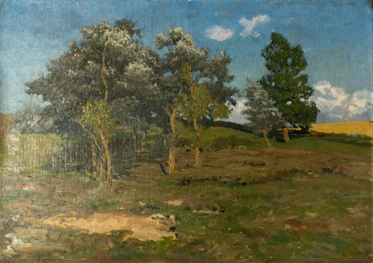 Georg Schmitgen - Sommerlandschaft - undatiert - Öl