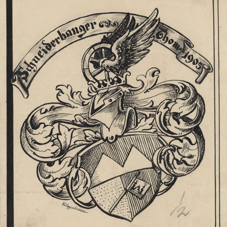 H. Guggenbichler - Exlibris für Thomas...