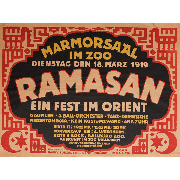 Reinhard Hoffmüller - Ramasan - Ein Fest im Orient...