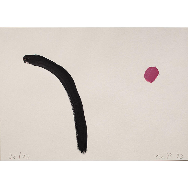 Claus Otto Paeffgen - ohne Titel - 1993 - Acryl