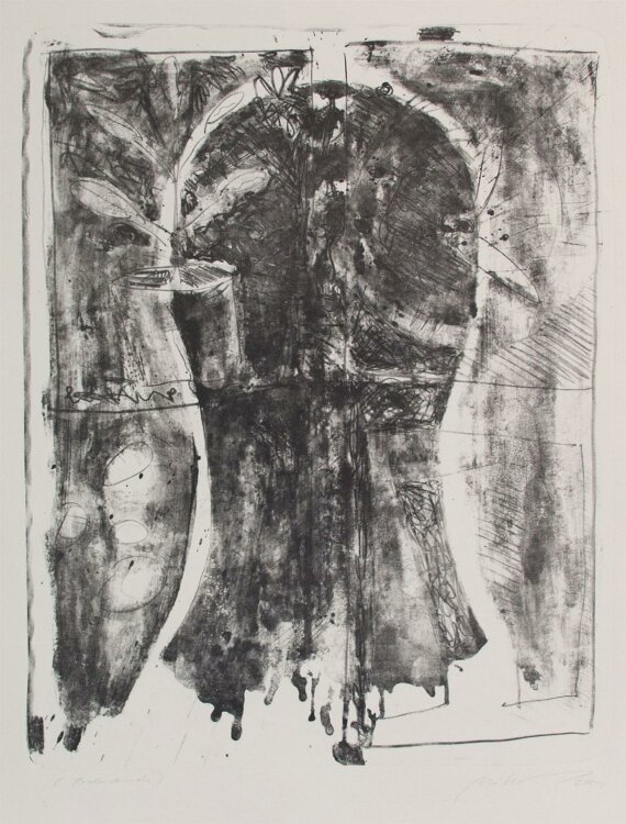 Mikos Meiniger - ohne Titel - 2001 - Lithografie