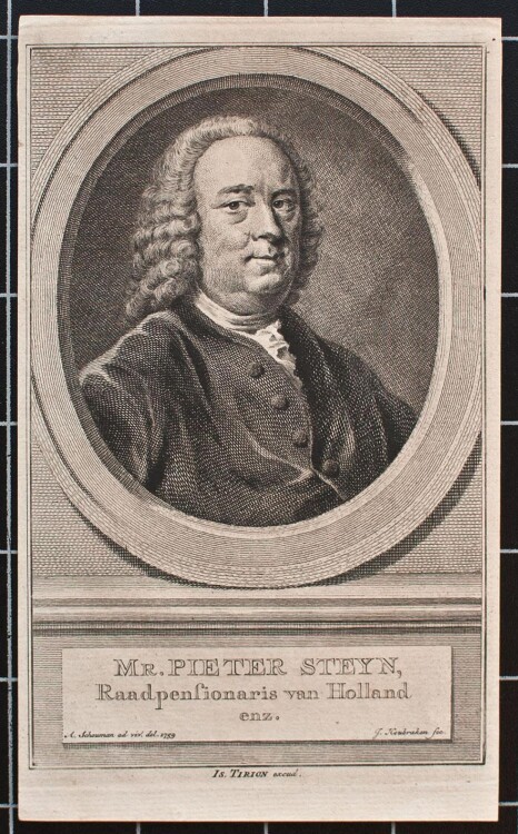 Jacobus Houbraken - Pieter Steyn; Ratspensionär -...