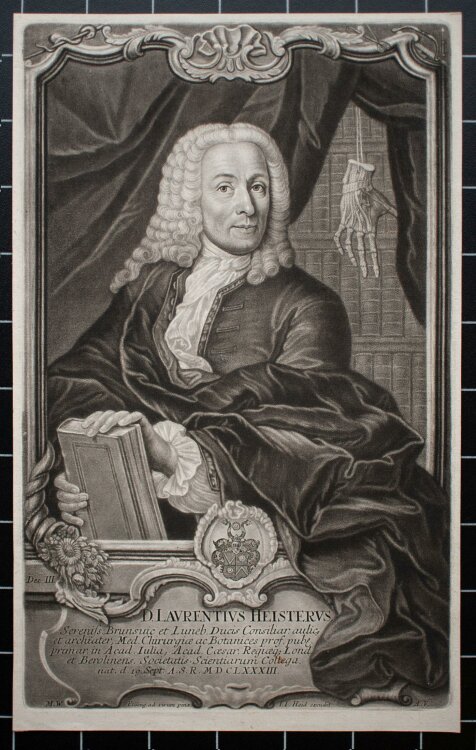 Johann Jacob Haid - Porträt Lorenz Heister - o.J. -...