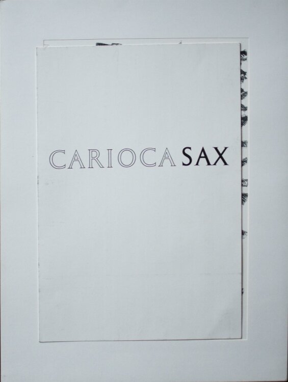 Ursula Sax - Carioca - 1976 - Lithografie