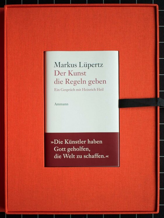 Markus Lüpertz - Der Kunst die Regeln geben - 2005 - aquarellierte Kaltnadelradierung