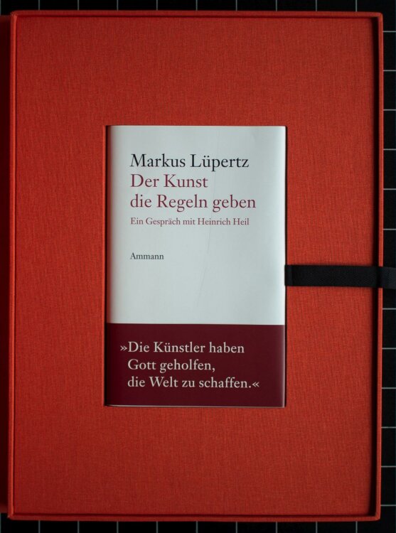 Markus Lüpertz - Der Kunst die Regeln geben - Farbradierung - 2005 - Ed. A 14/30