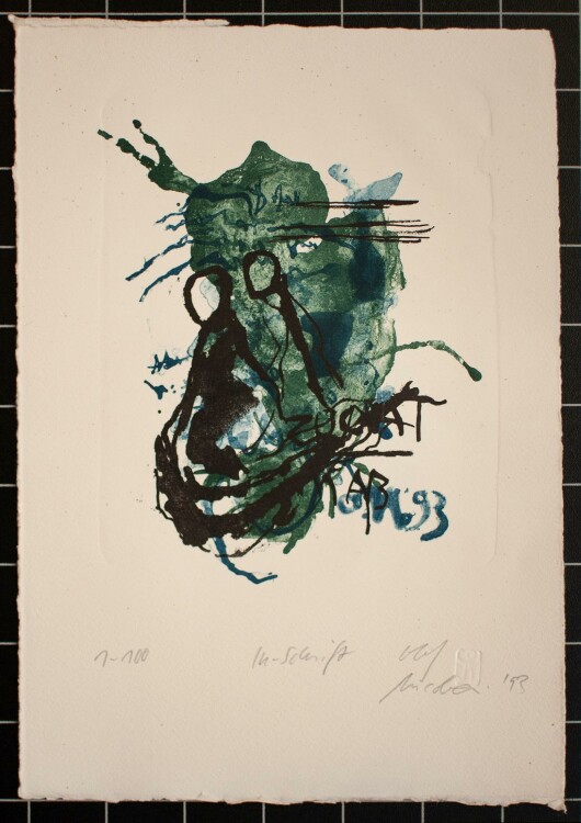 Olaf Nicolai - In-Schrift - 1993 - Lithografie