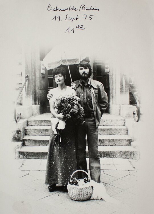 Norbert Vogel - Hochzeitsfoto Norbert und Heidi Vogel - Fotografie - 1975