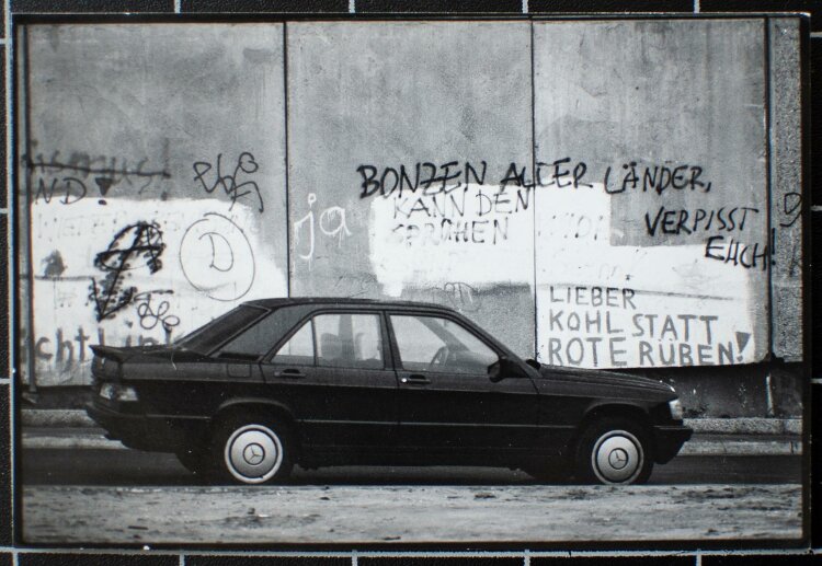 Norbert Vogel - Straßenszene, Graffiti - Fotografie - o. J.