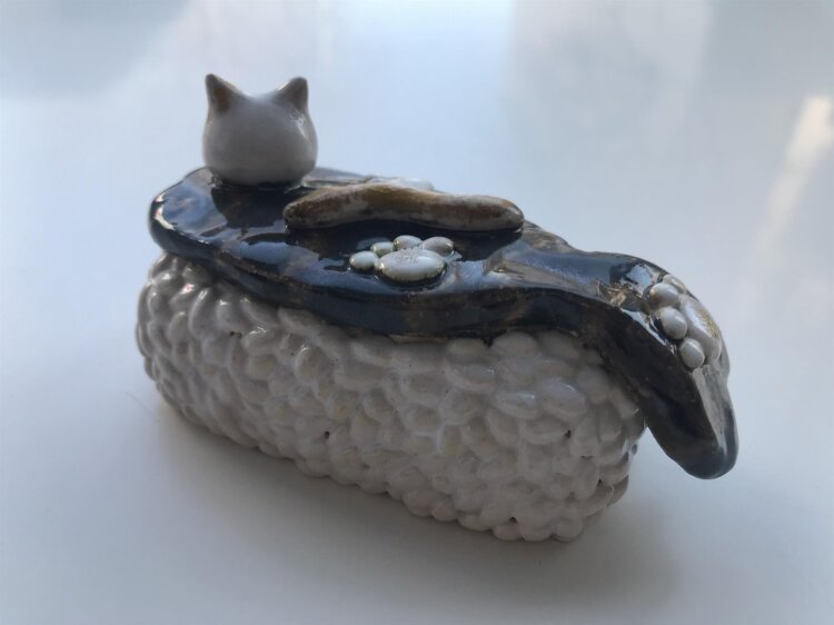 Yuko Takatsudo - Cats meets Rice / Katzen Sushi -...