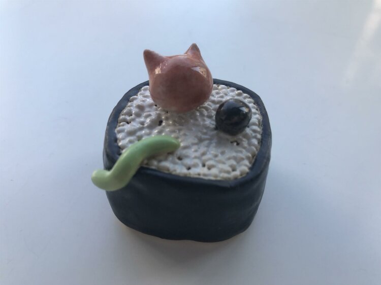 Yuko Takatsudo - Cats meets Rice / Katzen Maki -...