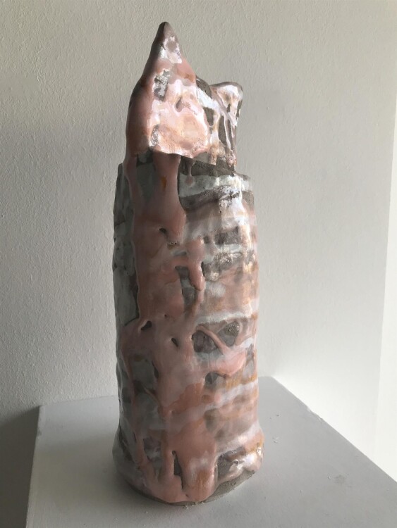 Yuko Takatsudo - Cats purr thunder (Katzen Vase) -...