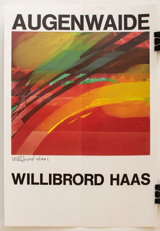 Willibrord Haas - Augenwaide - Offsetdruck - o. J.